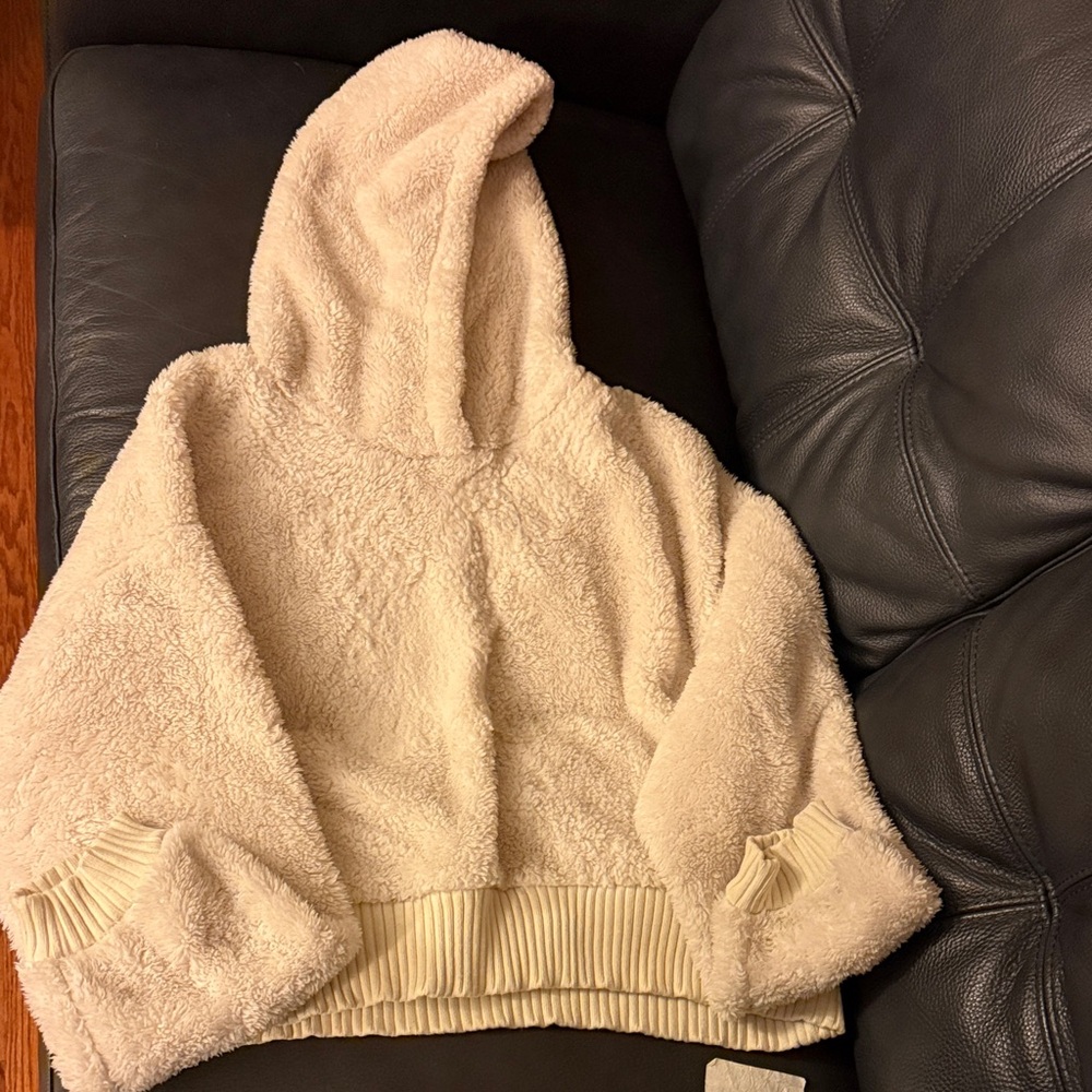 GAP Women's white Hooded Sweater